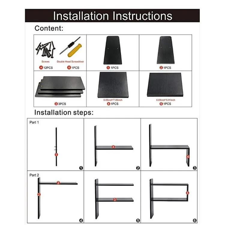 desktop shelf organizer