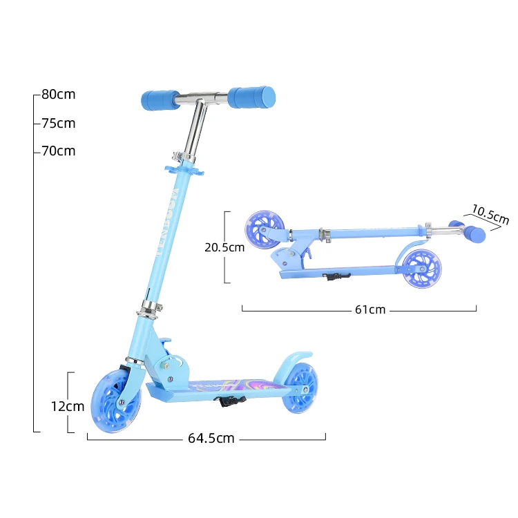 

Trick Pro Stunt Scooters Kick Scooter 110 Mm Stunt Scooter Rainbow Pro New 2019 Adult Body OEM Customized Unit Wheels Neo Tall, Customized color