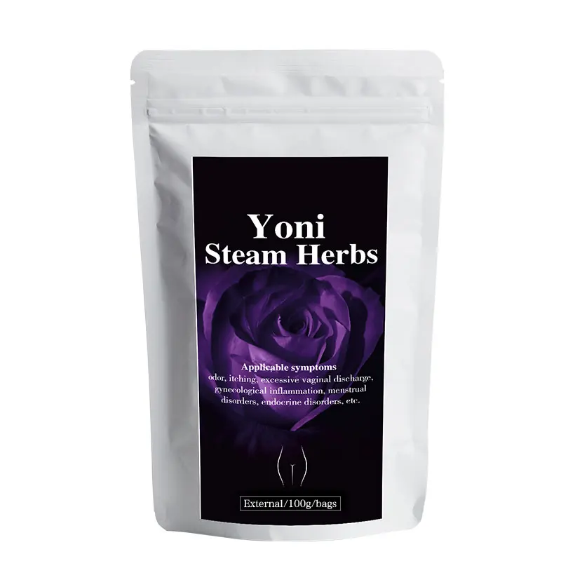 

Wholesale 100g Herbal Vaginal Yoni Steaming Tea Steam Herbs with Private Label, Multiple colors