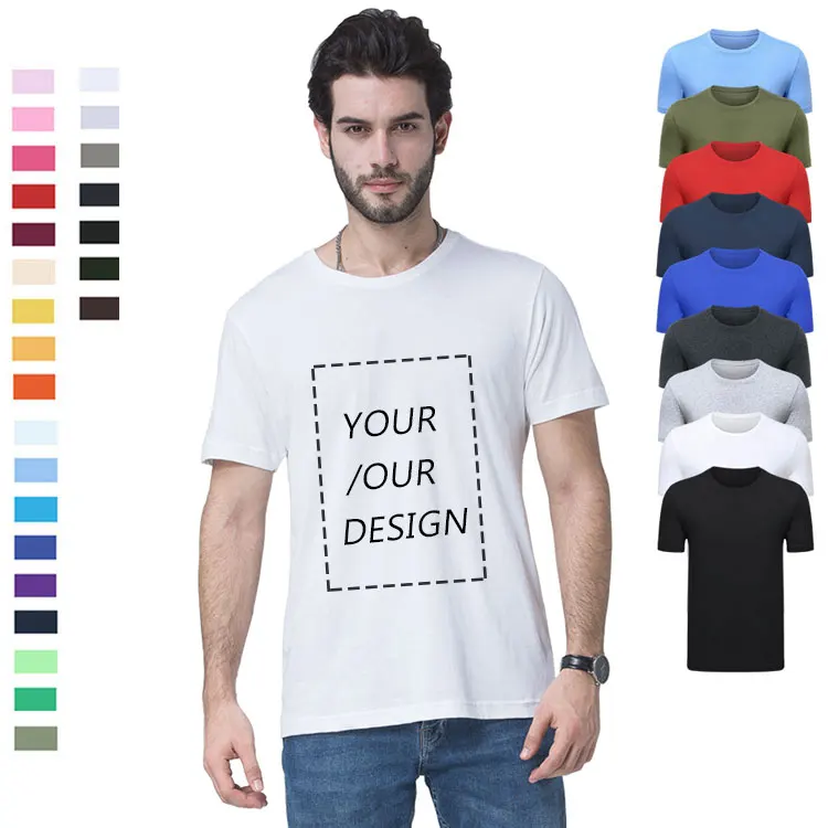 

Dropship RTS print T-shirts , High quality Digital printing Custom design dtg printed tshirt unique graphic t shirts for men, Black, white, or customizable
