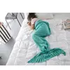 China manufacturer! Hot sale, home textile acrylic fabric, mermaid tail blanket for each age group, safe and comfortable.