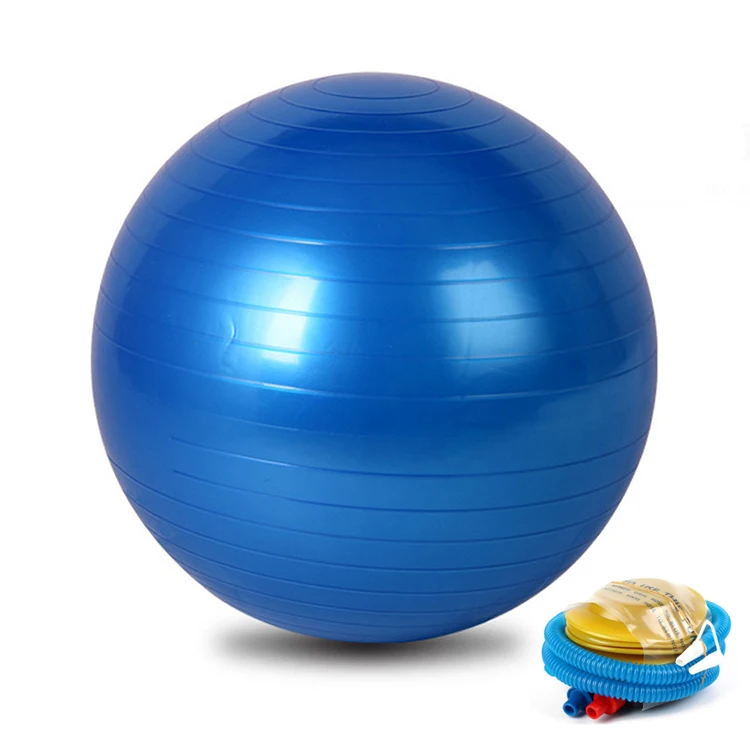 

SHIP FROM US New special design exercise ball yoga pvc massage balls fitness balance stability yoga ball With foot pump