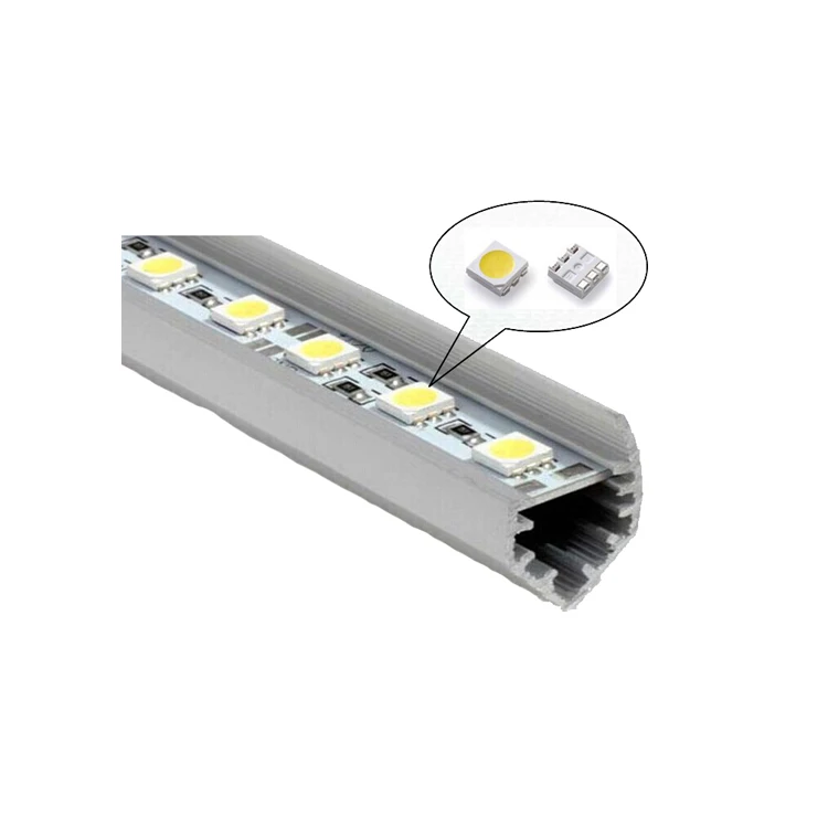 New Design Under Cabinet Light Strip Led Light Bar SMD5050 Aluminum Profile Rigid LED Strip
