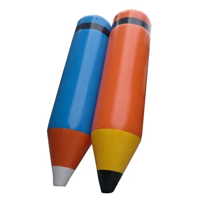 Outdoor Sport Inflatable Pencil for Team Building / Interactive Inflatable Team Building Games Inflatable Pencil Toy for Adults