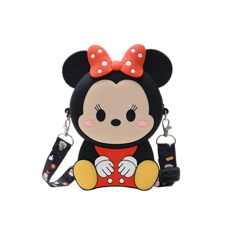 

Kids Girl School Gift Bag Mickey Mouse Travel Hand Bags Loungefly Mickey Minnie Mouse Purse Crossbody Bag with Ears and Bow, Pink/blue/black/brown/yellow/black/light brown