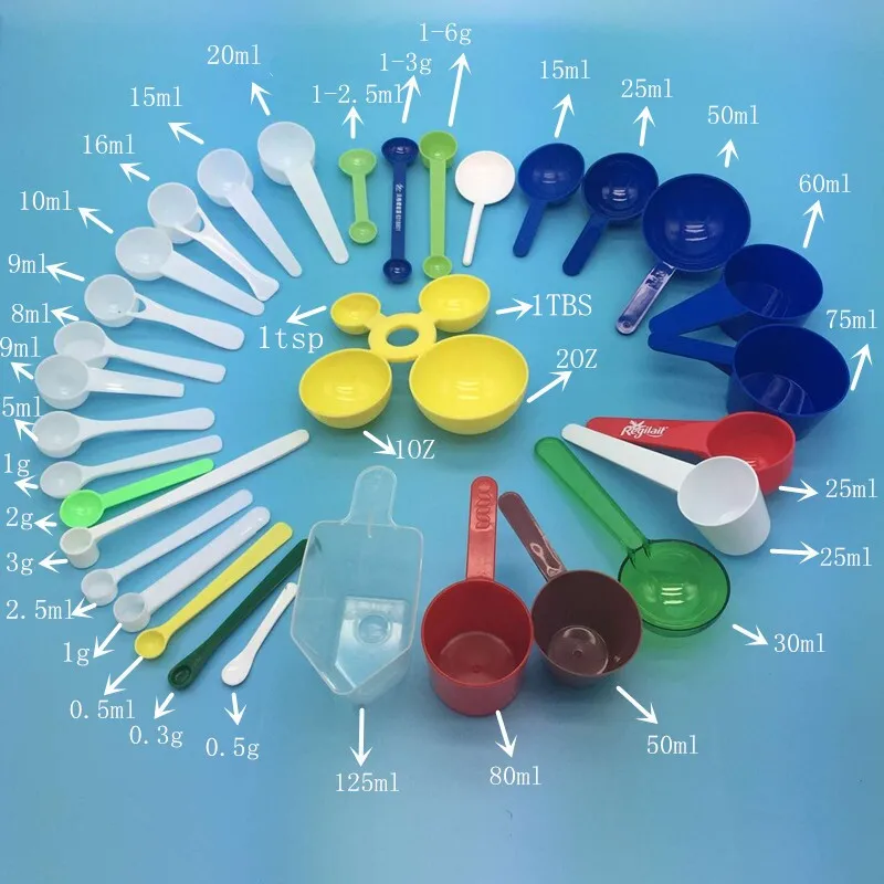 
factory supply plastic Scoops 50ml measuring scoop 