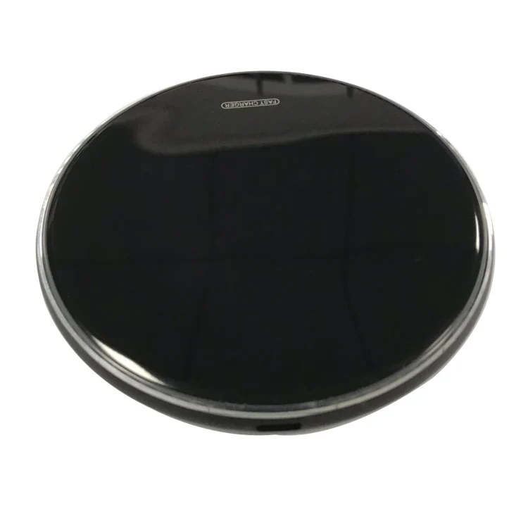 

New Hot Selling Wireless Charging Pad 5W 7.5W 10W Mobile Phone Qi Fast Wireless Charger For iPhone 12, Black/silver/gold/red
