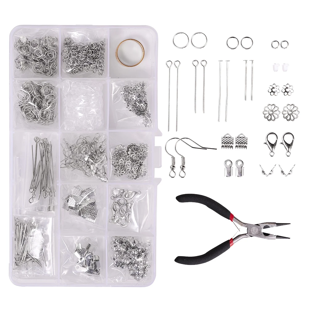 

Pandahall Platinum Color DIY Jewelry Finding Kits