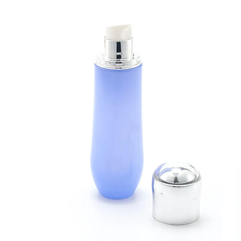 Cosmetic glass bottle set -- luxury skincare  packaging container manufacturer--new design with pump&spray&silver cap factory