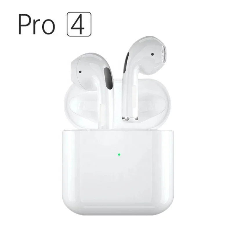 

New Pro 4 TWS In Ear Mini BT Earphone Wireless Earbuds Gaming Headset pro 5 blue tooth earbuds headphones For Mobile Phone