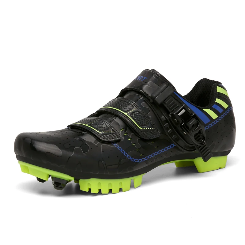 

Wholesale new outdoor cross-country lockable riding shoes mountain bottom all terrain bicycle shoes for men and women