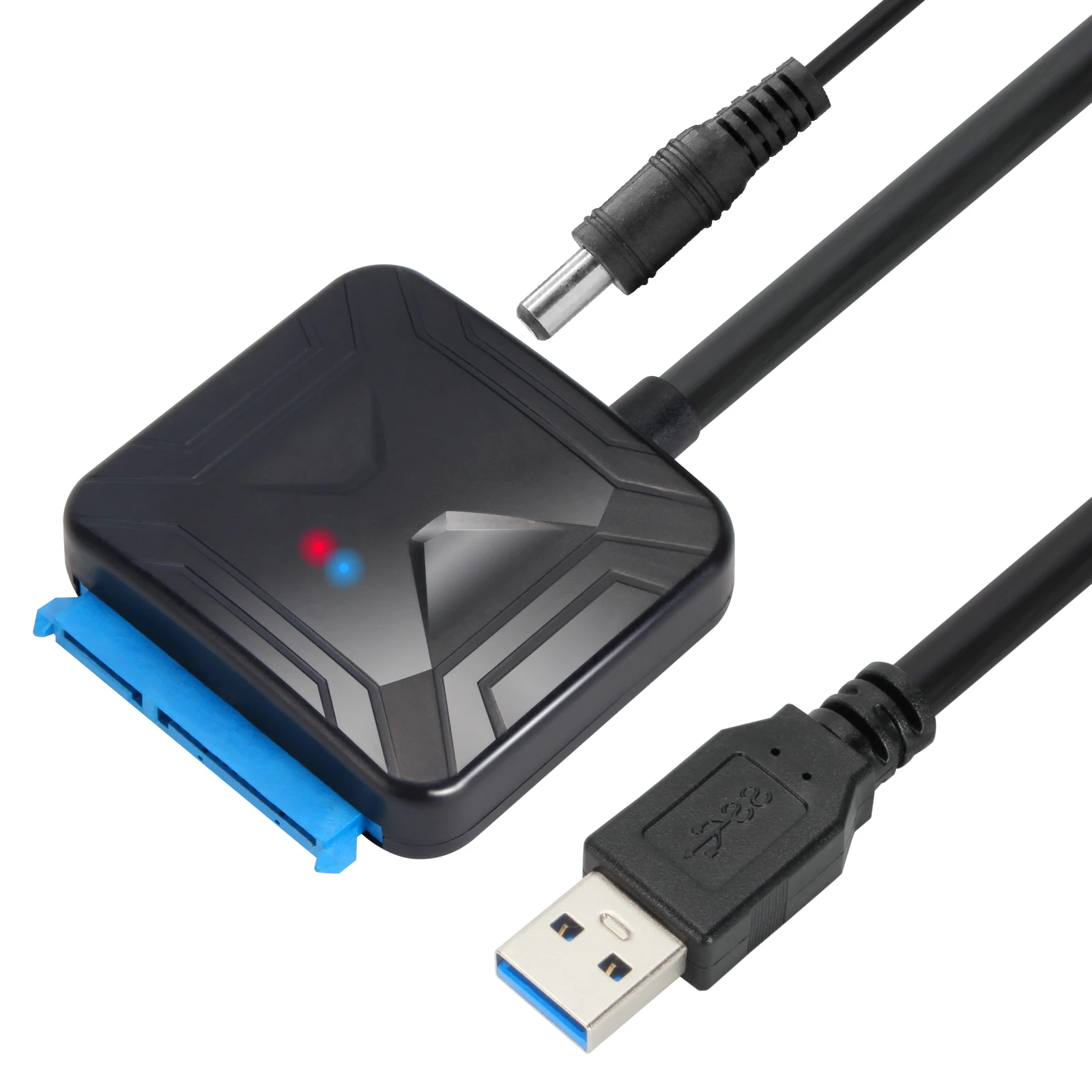 

VCOM USB 3.0 to 2.5 SATA Cable Hard Drive Adapter Cable USB3.0 5Gbps SATA III Cable Support 2.5"3.5"HDD&SSD