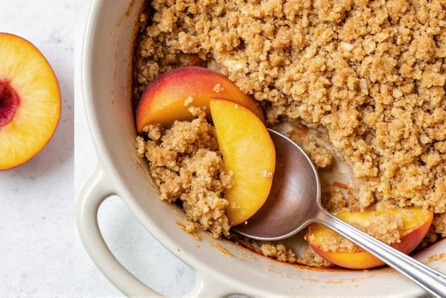 spice hacks for the perfect fresh peach crumble and how to store them right