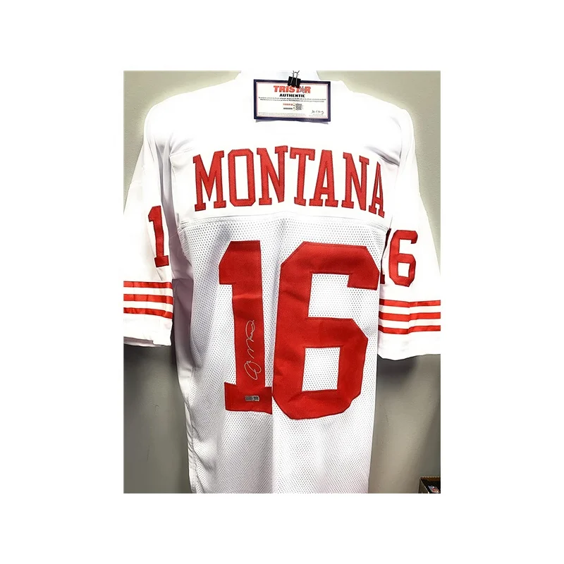 

Joe Montana San Francisco Signed Autograph White Custom Jersey, Custom accepted