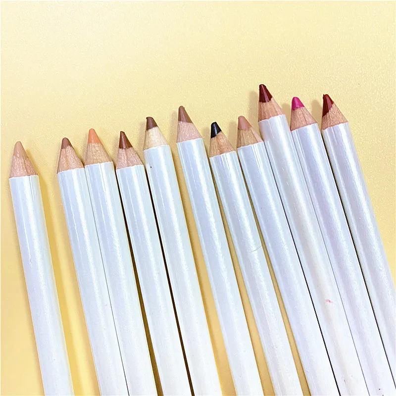 

Private label high pigment matte lipliner 26 colors lipliner pencil wholesale lip liner