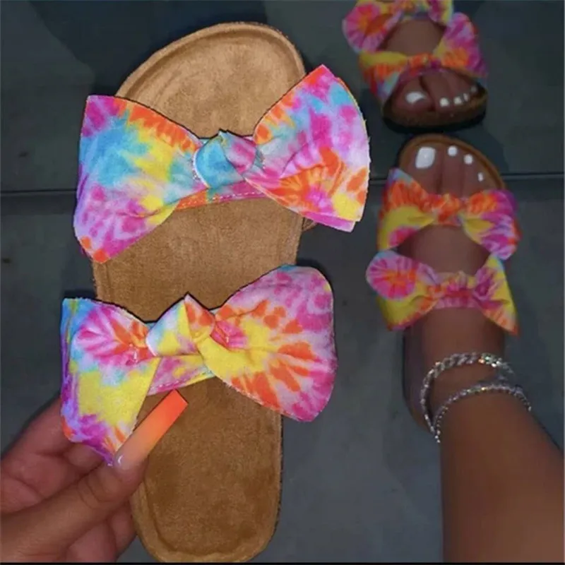 

Fabric cross bow slipper from china women fashion slipper, Customized color