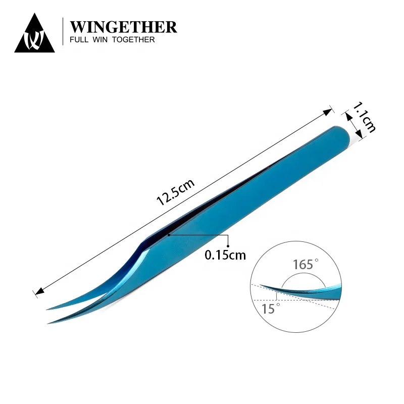 

Wingether Amazon Best Selling Tweezers Vtsa Tweezers For Eyelash Extension Best Eyelash Volume Tweezers Eyelash Extensible