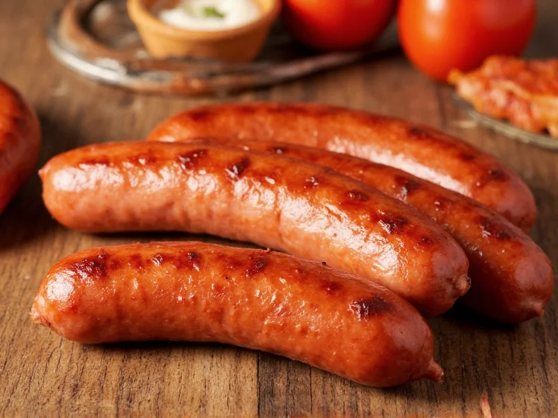 Sausage Done Temperature: 160°F for Safety (USDA Guide)