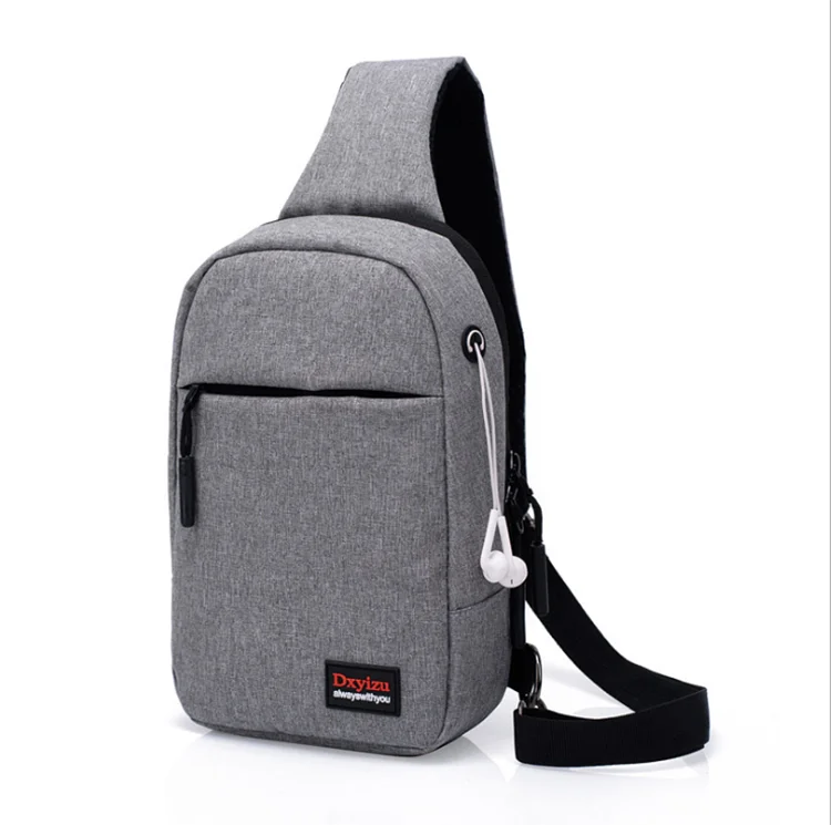 

Fashion Bags Men Chest Bag Multi-pocket Crossbody Bag Oxford Shoulder Waist Pack Multi-function Travel Outdoor Package, 4 colors