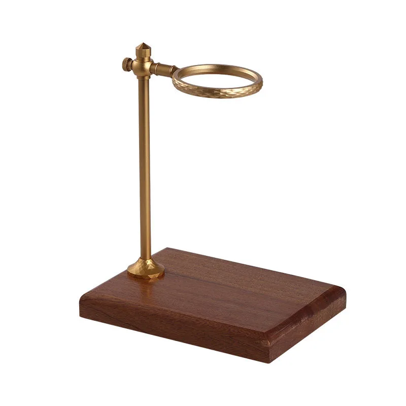 

Pour Over Coffee Dripper Stand with Adjustable height, Metal yellow