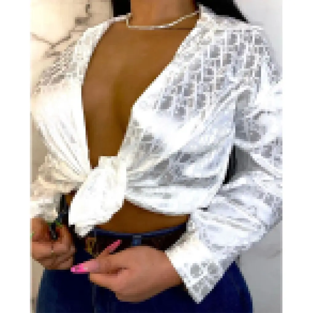 

New Arrival Fall 2021 Women Designer Clothes Famous Brands Women Satin Blouse Long Sleeve Vintage Silk Blouse