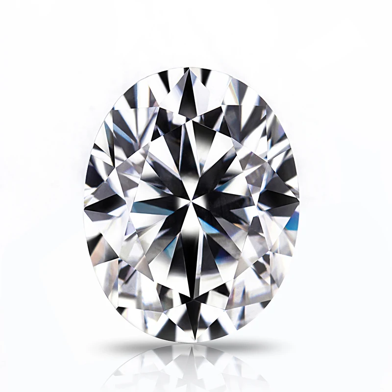 

wholesale loose moissanite oval white def color moissanite price per carat
