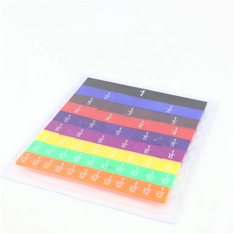 
Mathematics teaching aids mathematics materials plastic round fraction set 