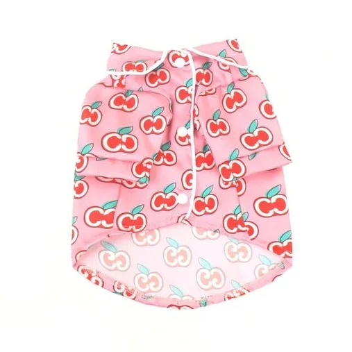 

Best seller popular printed pet clothes custom dog pajamas designer dog shirt