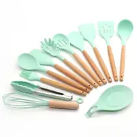 

Kitchen Tools for cooking Silicone Slotted Spatula Turner ,Food Grade Silicone kitchenware accessories Set