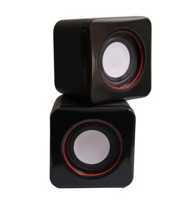 

2021 high quality desktop mini portable 2.0 channel multimedia USB PC Powered laptop Computer Speakers