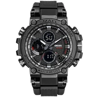 

SMAEL 1803 Men Japan Digital Watch Analog Digital Luxury LED Display Rubber Sport Watches For Men