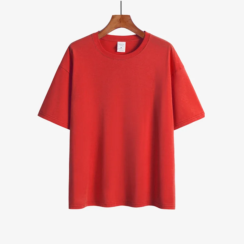 

Wholesale And Drop Boat Ladies Loose Solid Color Short Sleeve T-shirt, White