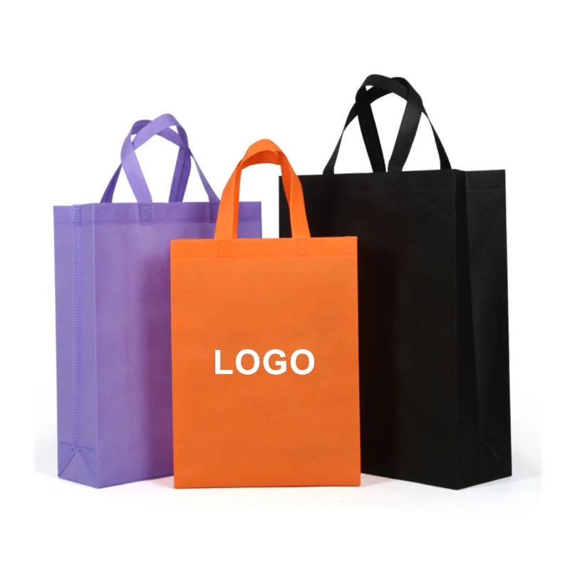 

Wholesale cheap recycle shopping bag  lamined non woven bag with your logo, 10 colors