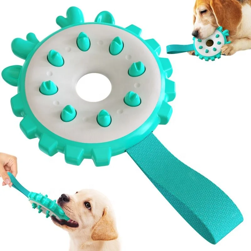 

Outdoor Durable Pet Dog Flying Disc Fitness Intensive Training Flying Disc Dog Play Toy