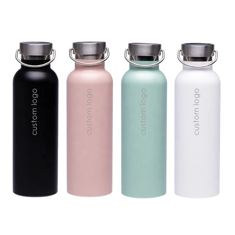 

750ml Stainless Steel Vacuum Sports Water Bottle, Customized color