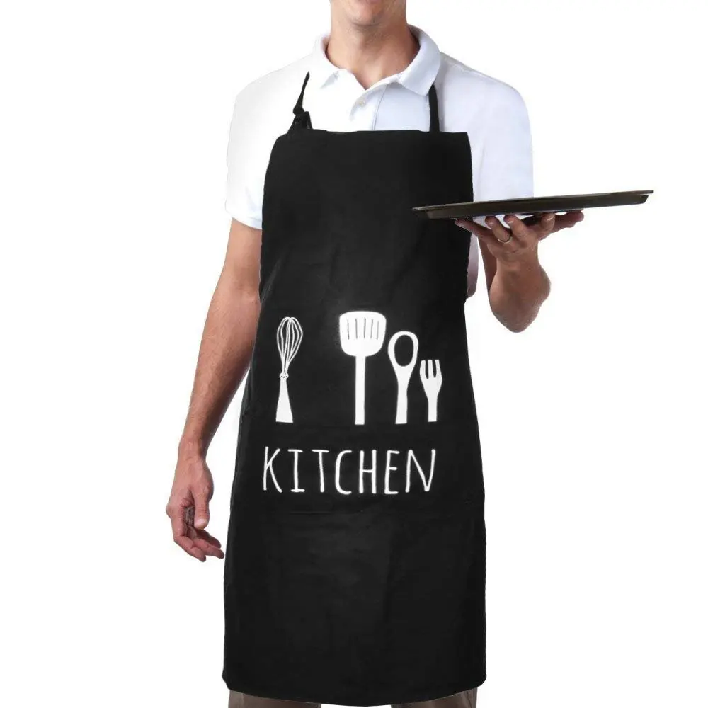 

Custom Design Printed Cooking Kitchen Apron Gift Cooking Mens Aprons For Cooking Funny, Customized