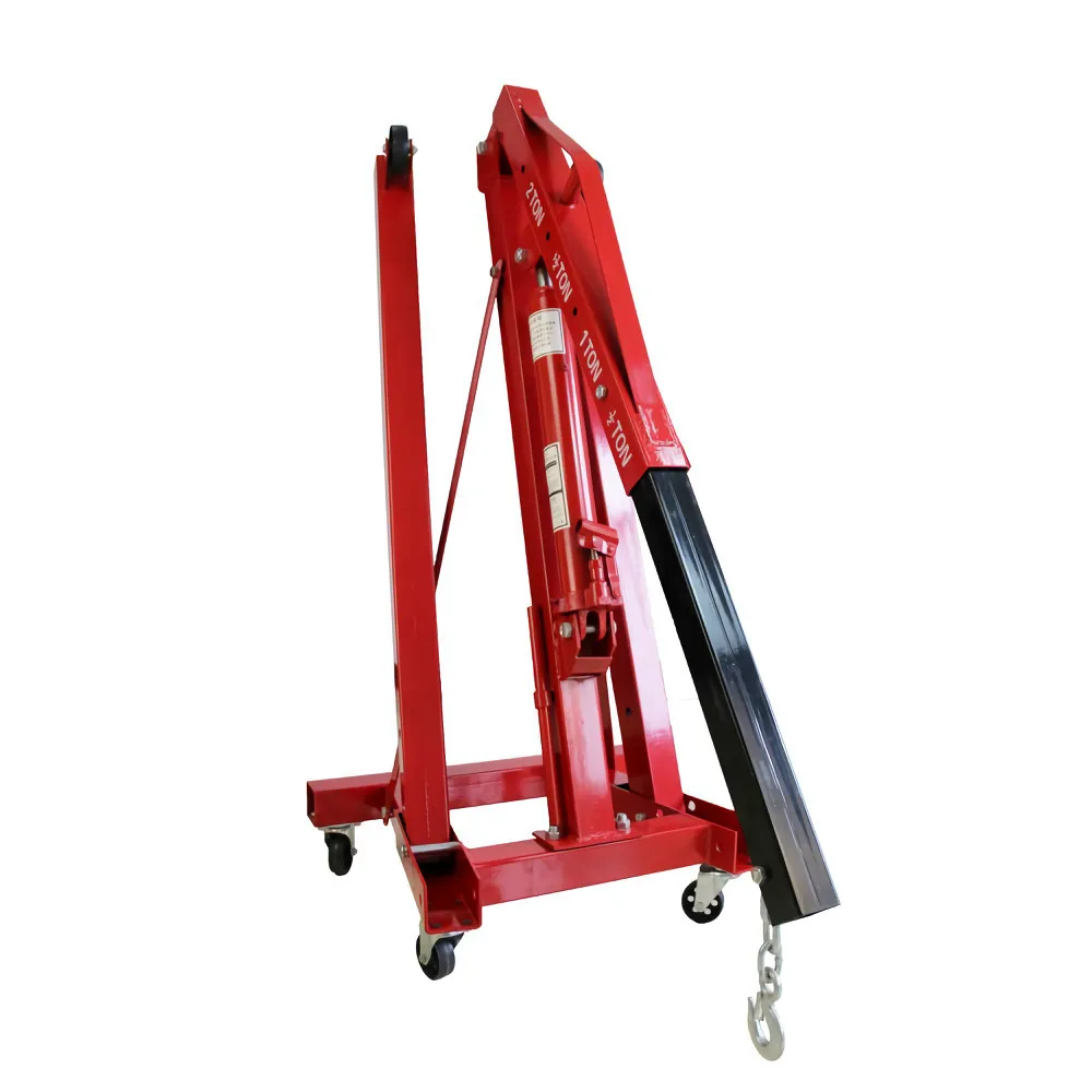 Hot Sell Hydraulic Portable Truck Pickup Engine Hoist Crane