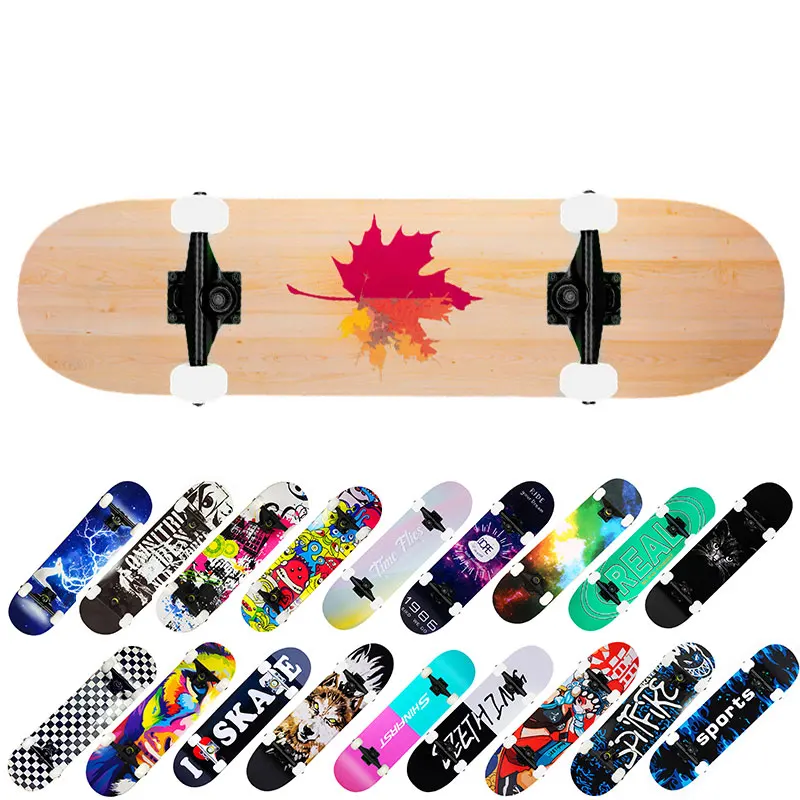 

Street Sport Customized Double Rocker Skateboard