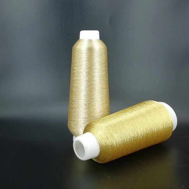 
silver metallic yarn for garment decoration yarn manufacturer from china 