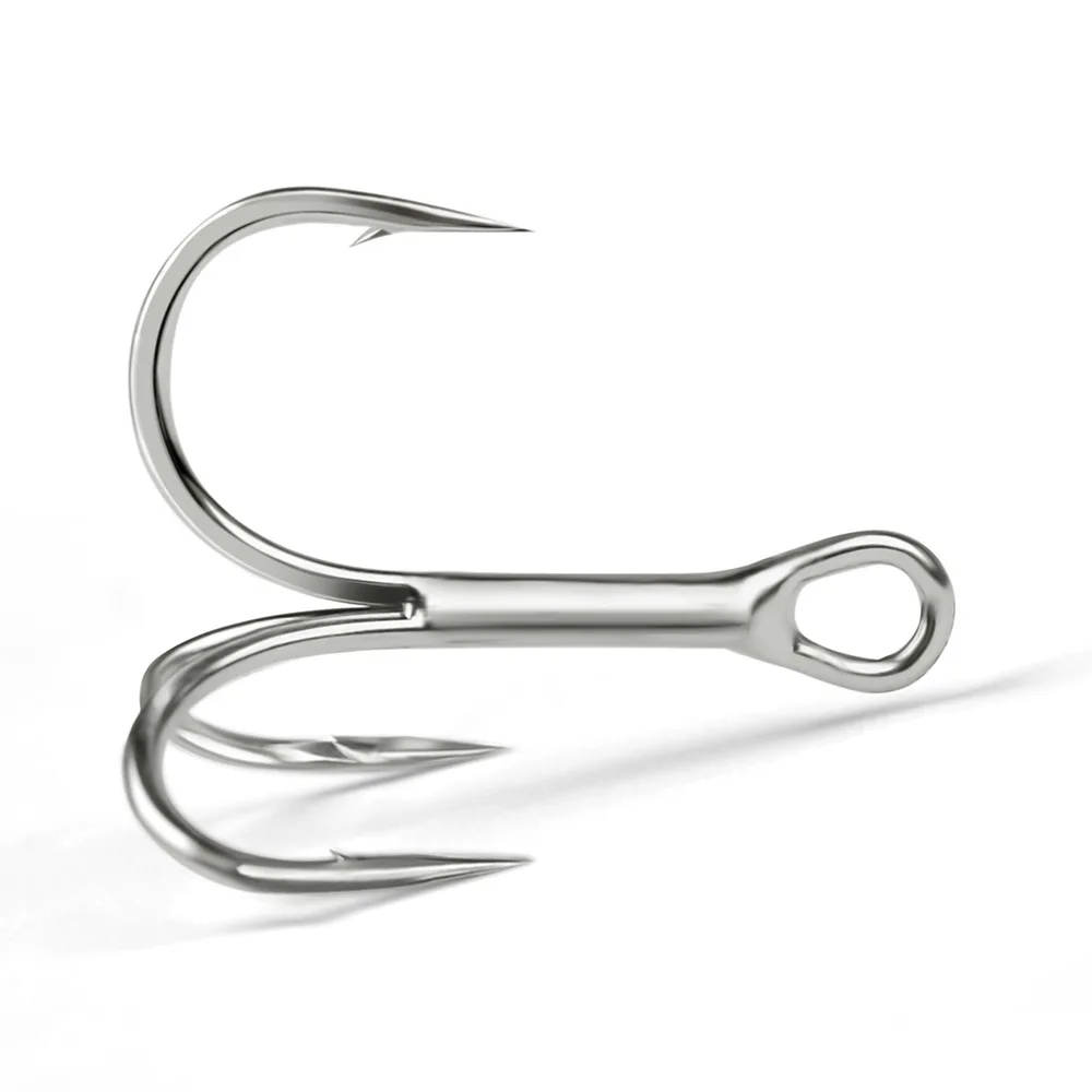 

Bulk Fishhook Anzuelos De Pesca Fishing Gear Accessories Treble Hook With Barbed High Carbon Steel Tuna Squid Fishing Hooks