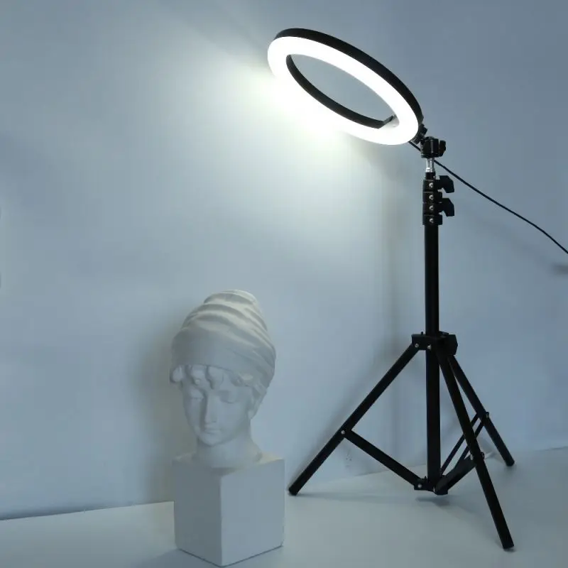 

9inch Selfie Photo LED Lamp Photography Make Up Ring Fill Light