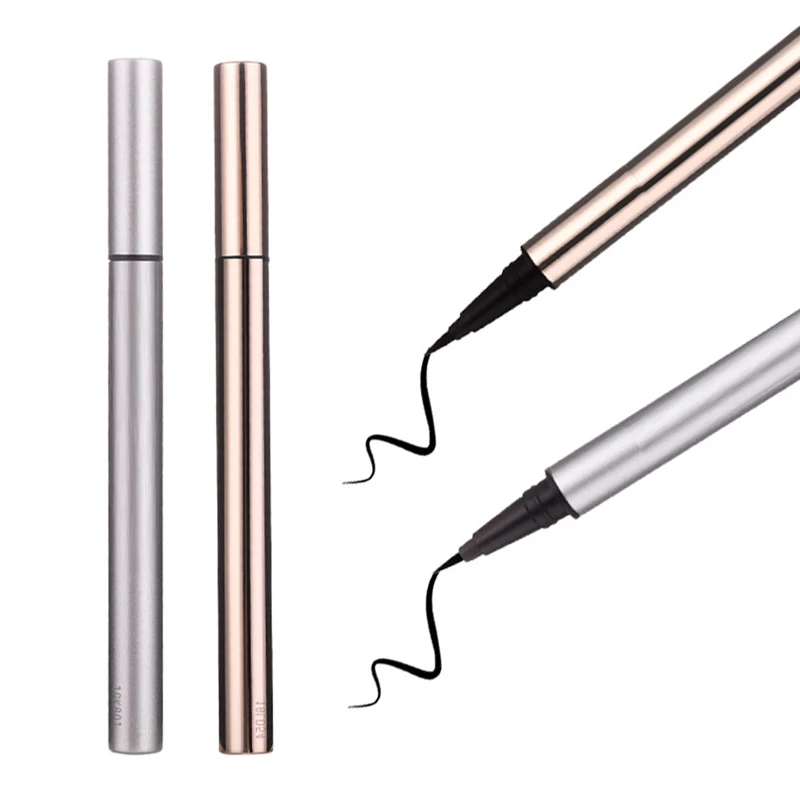 

2021 best waterproof self adhesive magic eyeliner pen liquid eyeliner water activated magnetic eyeliner, Black