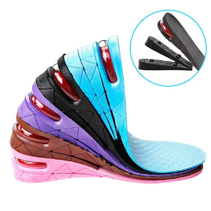 

JOGHN OEM/ODM Plantilla Pu shoe insoles adjustable wholesale Height Increase insoles for shoes