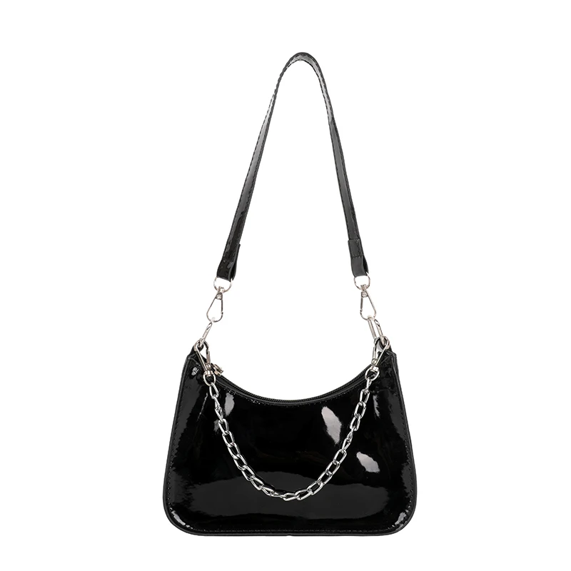 

2021 fashion ladies bag Korean designer jelly phone bag PVC simple ladies plastic casual handbag underarm bag