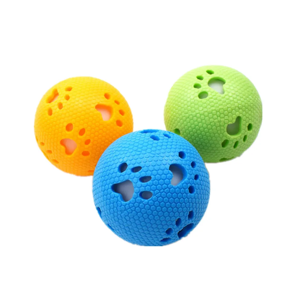 

Eco Friendly Tpr Washable Squeaky Natural Rubber Dog Play Rope Toy Balls