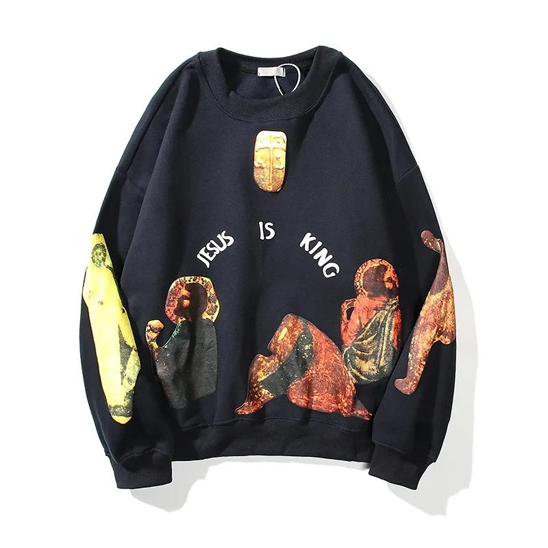 

Kanye West Hooded Street wear Men's Hip Hop Hoodies