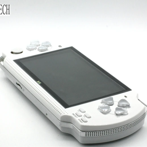 

2021 popular 4.3 inch screen 8G ram video games x6 handheld game console with 3000 games, As picture