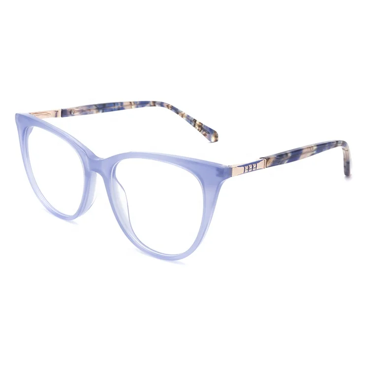 

fashion popular high-end transparent optical eyeglass frames for women acetate optical frames