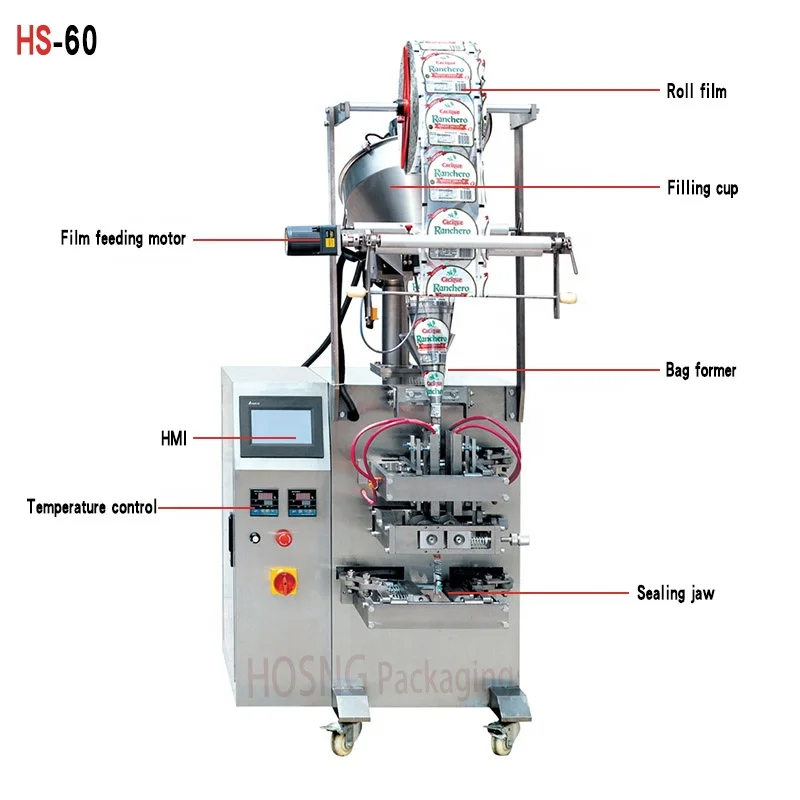 HS60 Small Sachet Powder Packing Machine