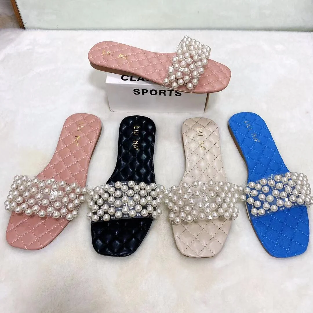 

Trendy Women's Shoes Fashion Flat-Bottom Comfortable Drag Woven Large Size Flat Heel Women's Shoes, Picture